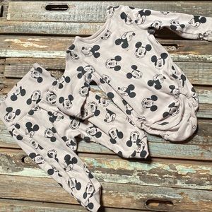Mickey Mouse pajama set. 9 mo